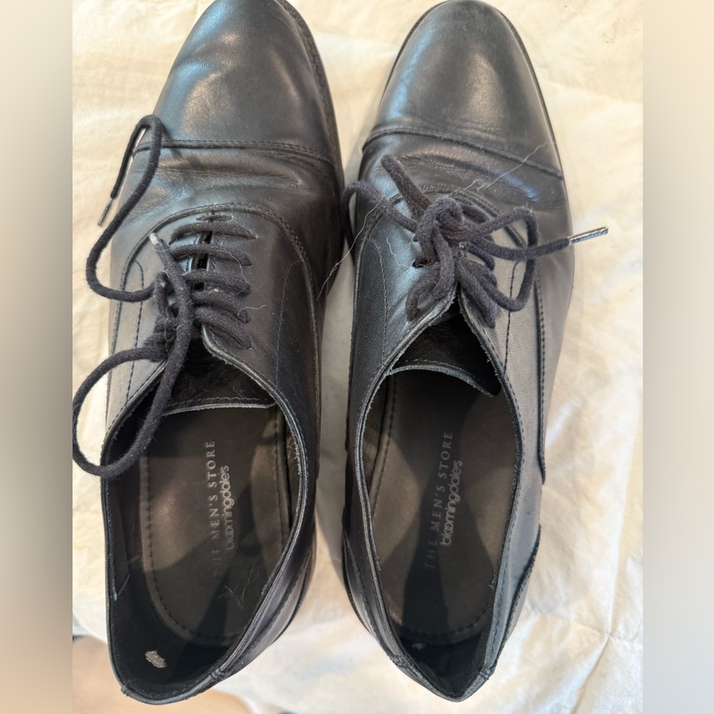 Men's Black Leather Dress Shoes Bloomingdales